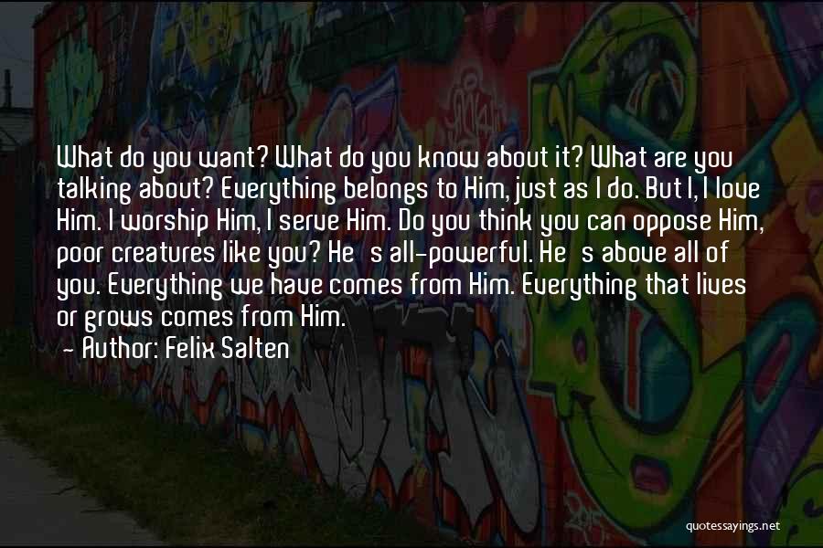 Deer Quotes By Felix Salten