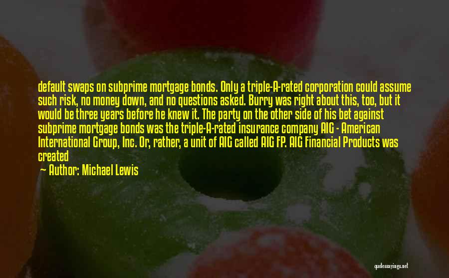 Default Quotes By Michael Lewis