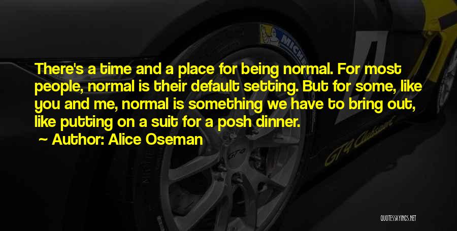 Default Setting Quotes By Alice Oseman