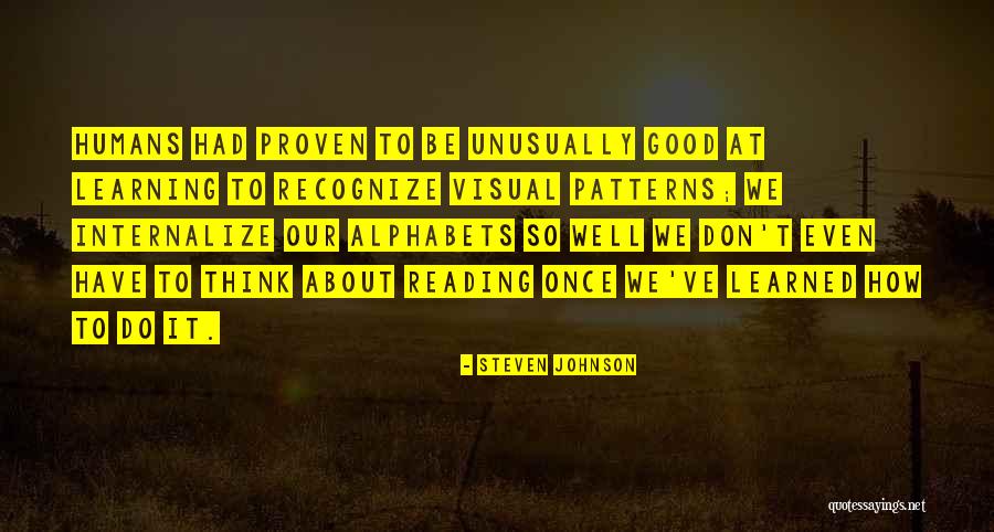 Default What Does It Mean Quotes By Steven Johnson