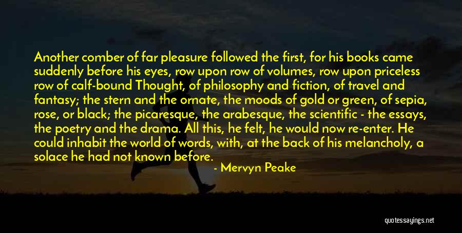 Defazios Wichita Quotes By Mervyn Peake Defazios Wichita Quotes By Mervyn Peake