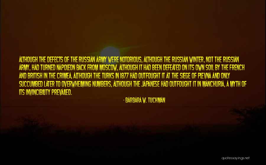 Defeated Army Quotes By Barbara W. Tuchman Defeated Army Quotes By Barbara W. Tuchman