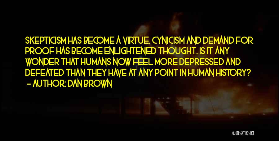 Defeated Quotes By Dan Brown
