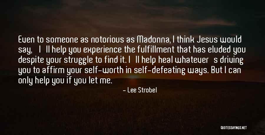 Defeating Someone Quotes By Lee Strobel Defeating Someone Quotes By Lee Strobel