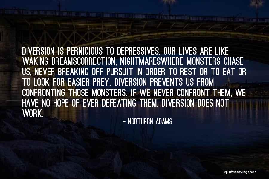 Defeating Someone Quotes By Northern Adams