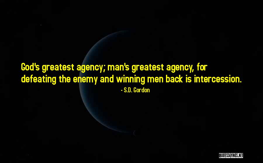 Defeating The Enemy Quotes By S.D. Gordon Defeating The Enemy Quotes By S.D. Gordon