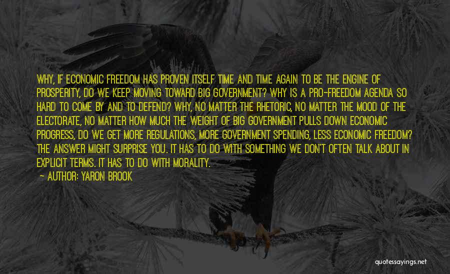 Defend Freedom Quotes By Yaron Brook