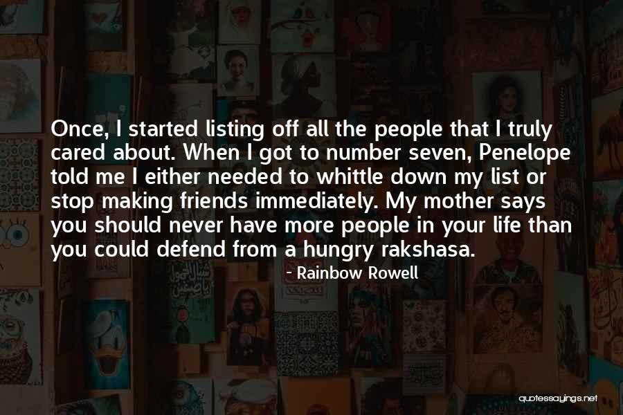 Defend Your Friends Quotes By Rainbow Rowell Defend Your Friends Quotes By Rainbow Rowell