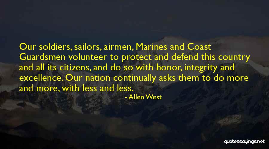 Defend Your Honor Quotes By Allen West Defend Your Honor Quotes By Allen West