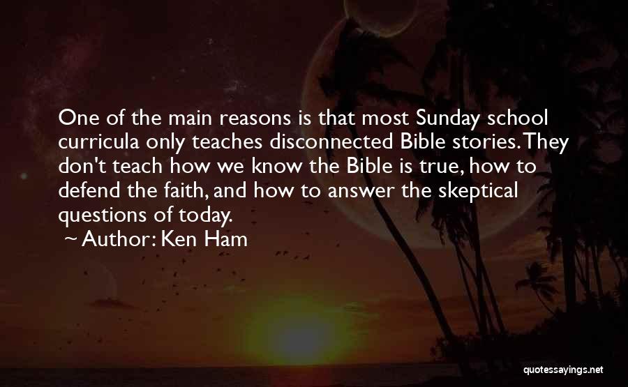 Defend Yourself Bible Quotes By Ken Ham