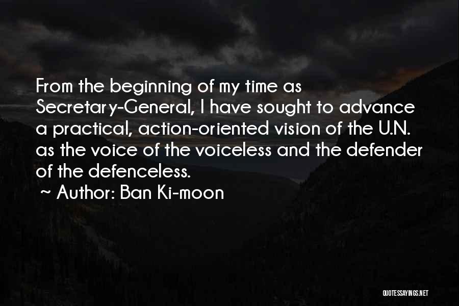 Defender Quotes By Ban Ki-moon