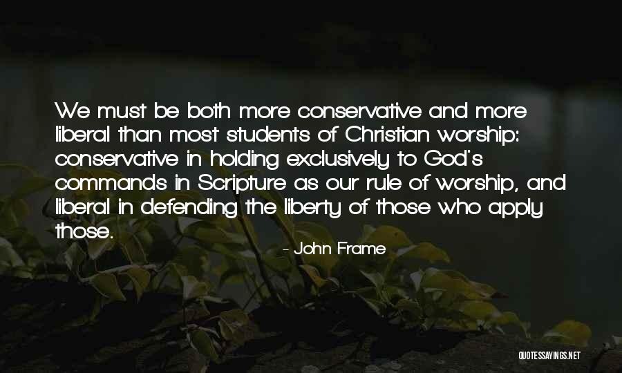 Defending God Quotes By John Frame