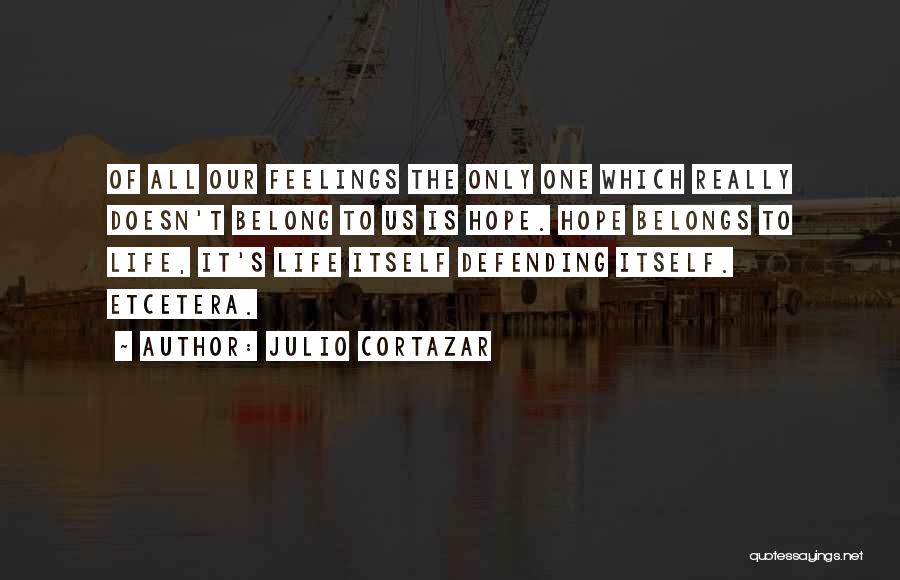 Defending Others Quotes By Julio Cortazar