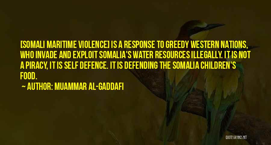Defending Others Quotes By Muammar Al-Gaddafi