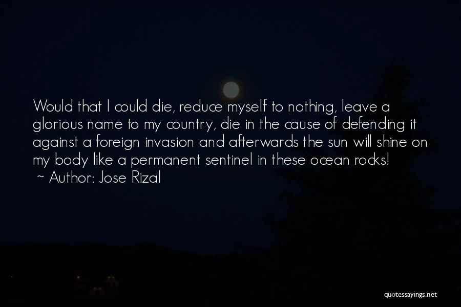 Defending Our Country Quotes By Jose Rizal