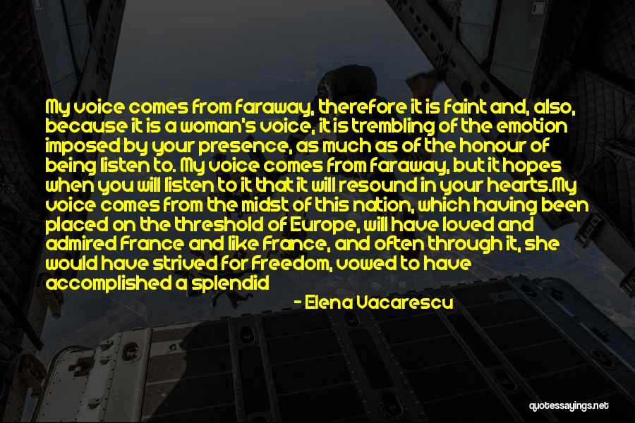 Defending People Quotes By Elena Vacarescu Defending People Quotes By Elena Vacarescu
