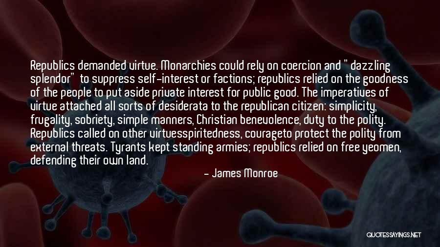 Defending People Quotes By James Monroe Defending People Quotes By James Monroe