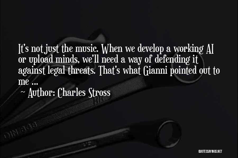 Defending Quotes By Charles Stross