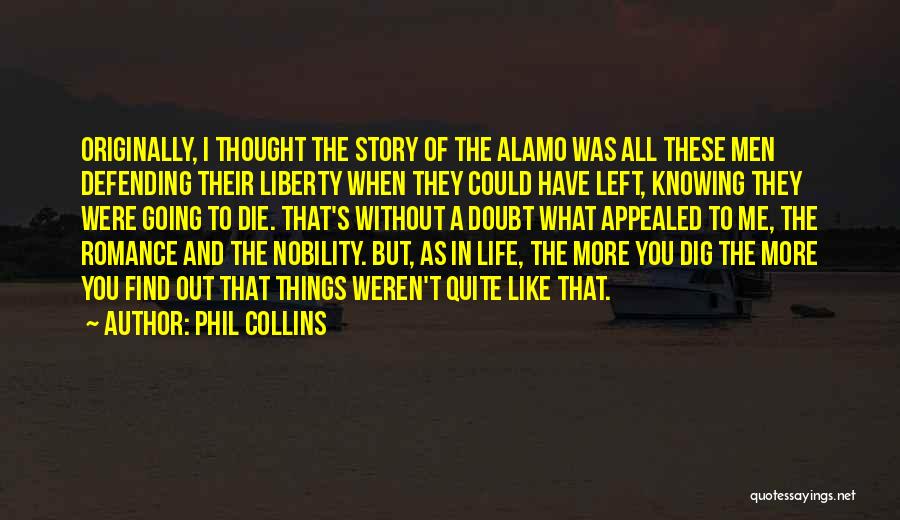 Defending Quotes By Phil Collins