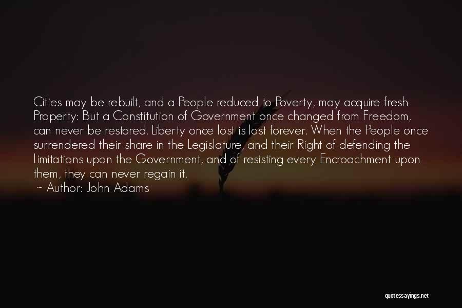 Defending The Constitution Quotes By John Adams