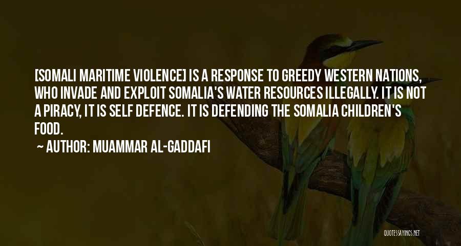 Defending Yourself Quotes By Muammar Al-Gaddafi