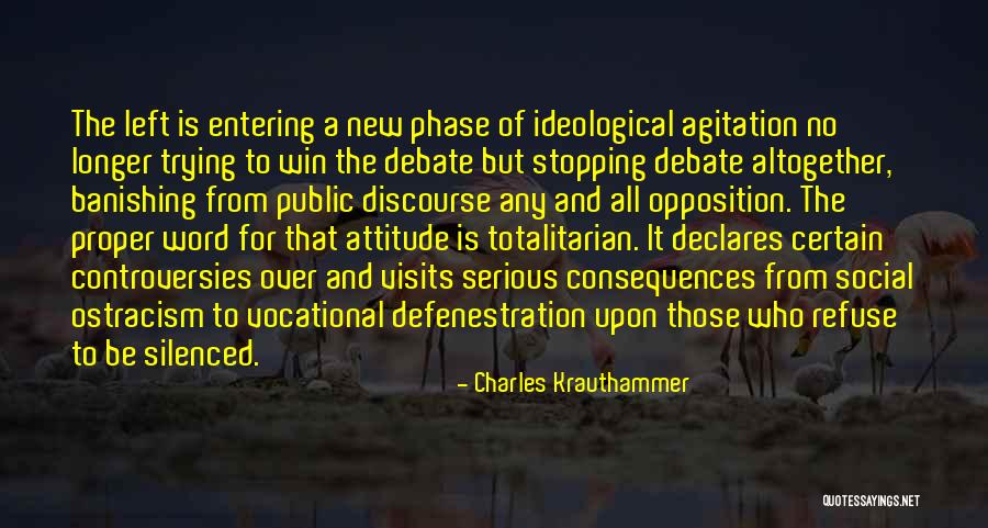 Defenestration Quotes By Charles Krauthammer