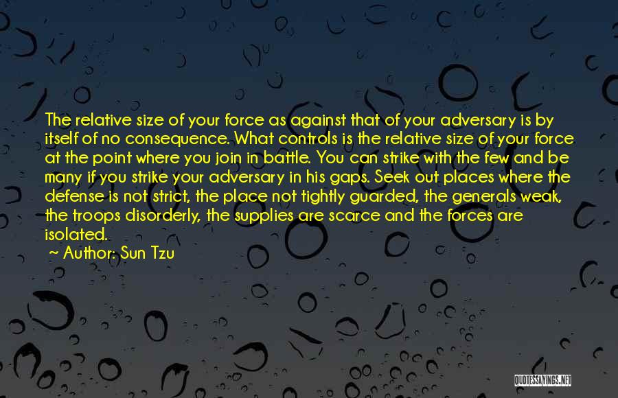 Defense In War Quotes By Sun Tzu