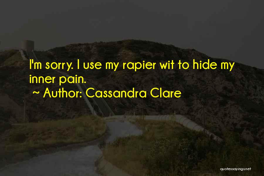 Defense Mechanism Quotes By Cassandra Clare
