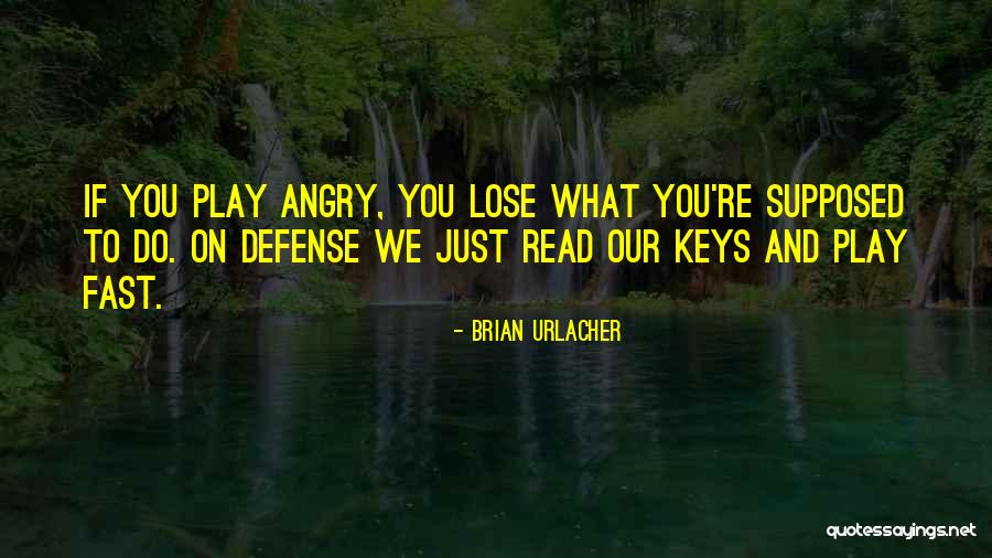 Defense Quotes By Brian Urlacher Defense Quotes By Brian Urlacher