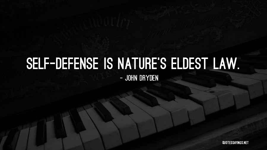 Defense Quotes By John Dryden