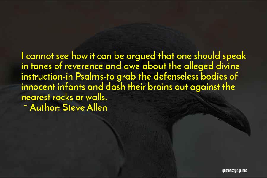 Defenseless Quotes By Steve Allen