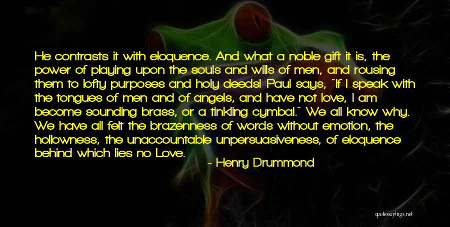 Defenses Against Discrimination Quotes By Henry Drummond Defenses Against Discrimination Quotes By Henry Drummond
