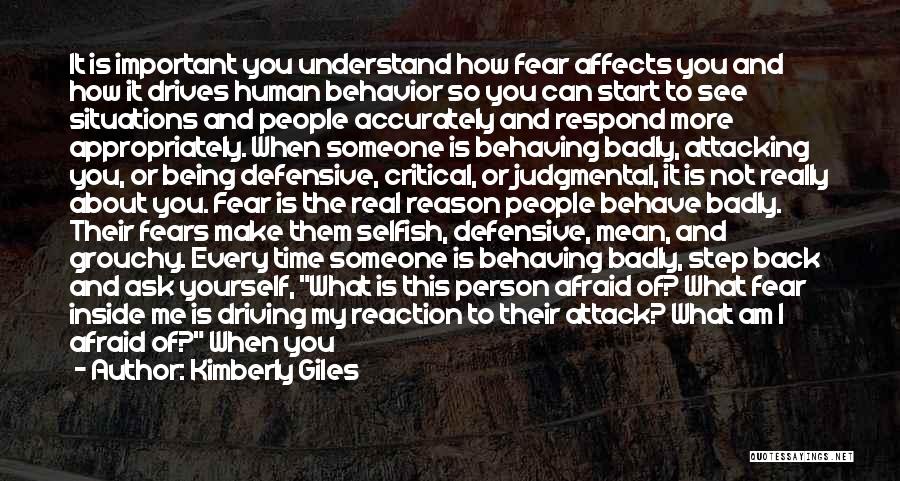 Defensive Back Quotes By Kimberly Giles