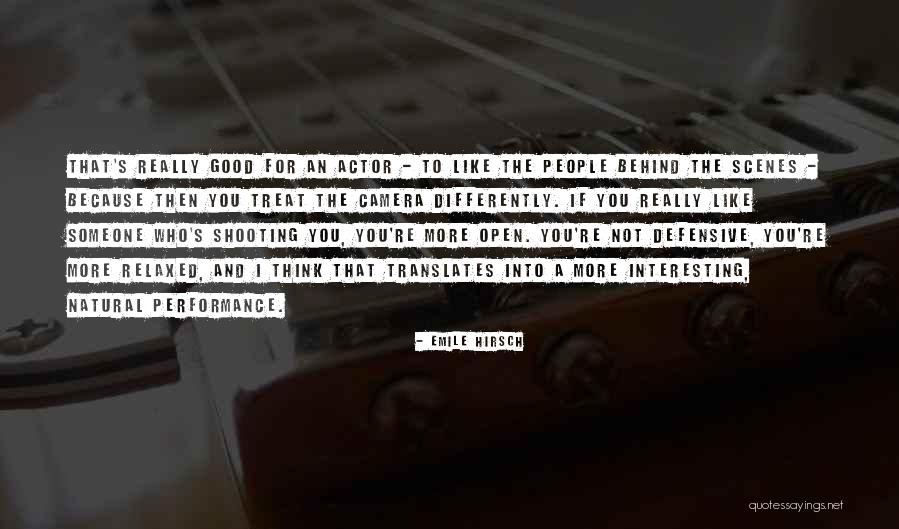 Defensive People Quotes By Emile Hirsch Defensive People Quotes By Emile Hirsch