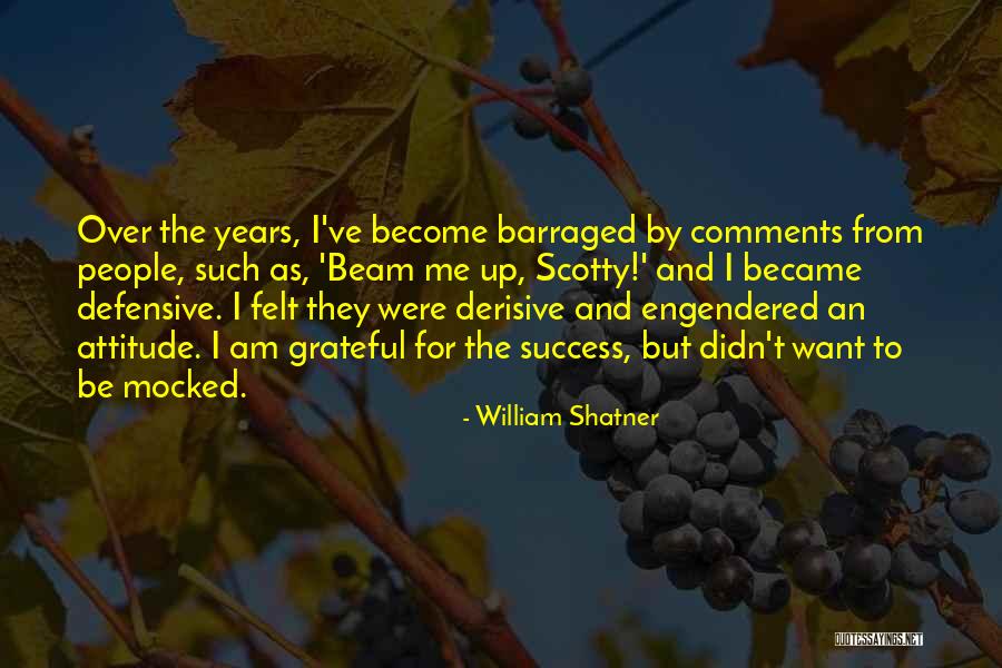 Defensive People Quotes By William Shatner Defensive People Quotes By William Shatner