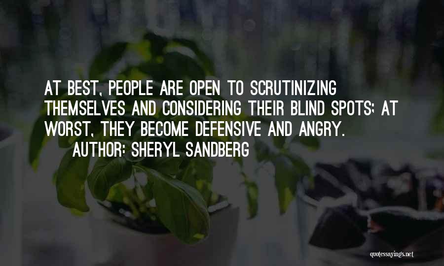 Defensiveness Quotes By Sheryl Sandberg