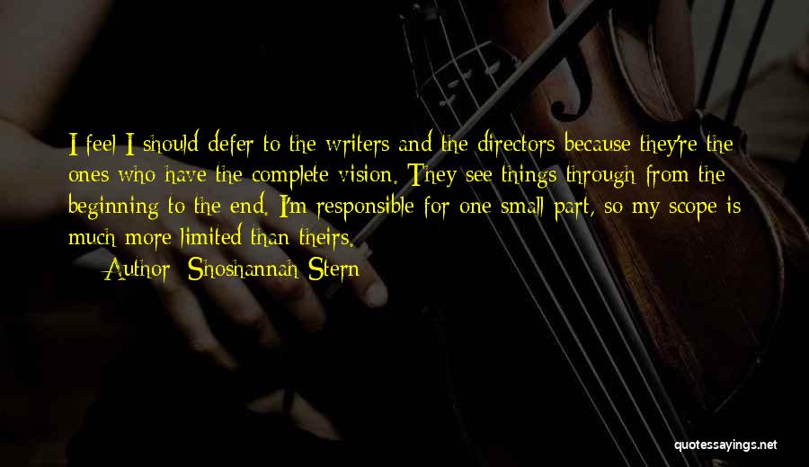 Defer Quotes By Shoshannah Stern