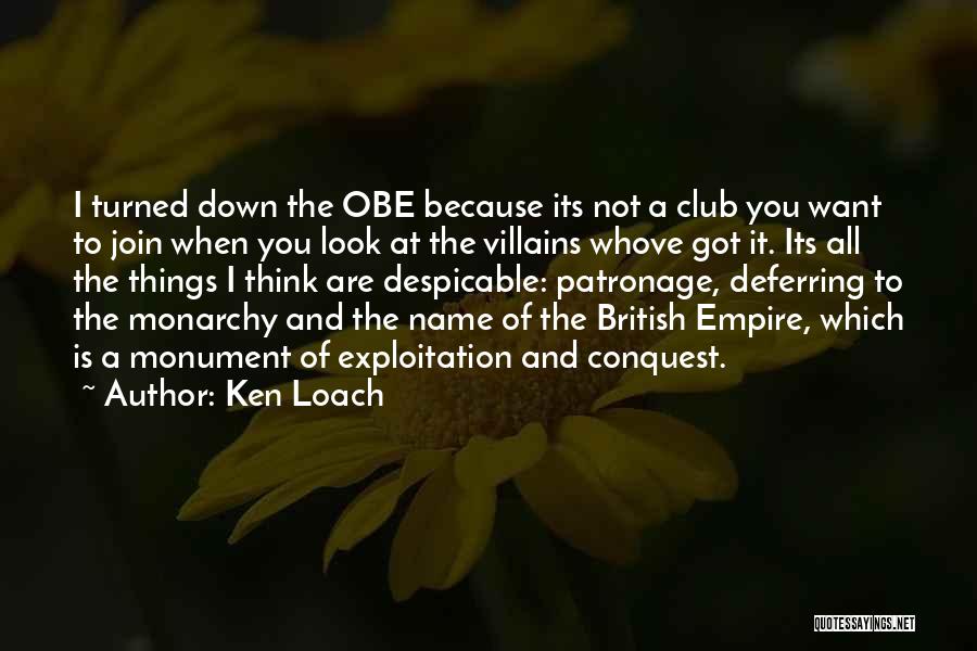 Deferring Quotes By Ken Loach