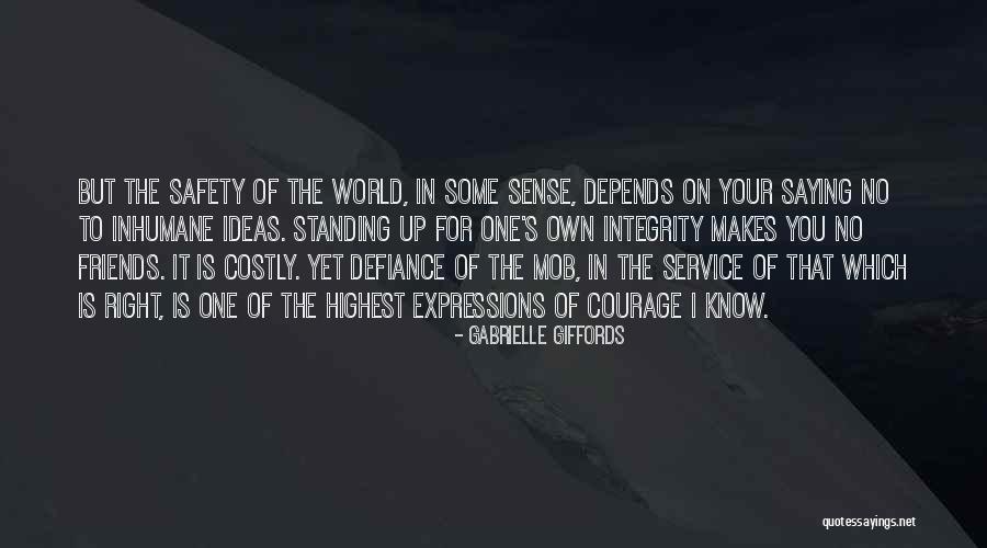 Defiance Quotes By Gabrielle Giffords