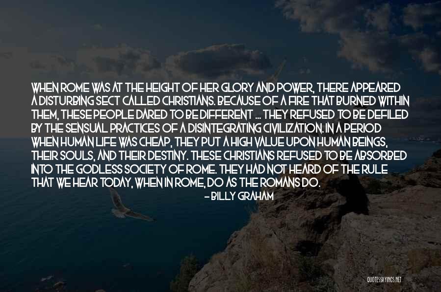 Defiled Quotes By Billy Graham Defiled Quotes By Billy Graham