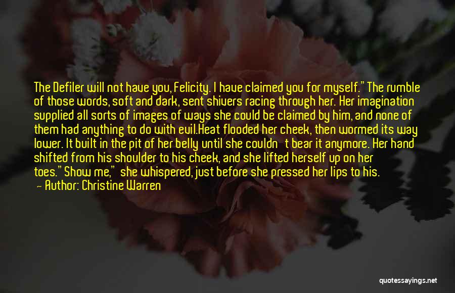 Defiler Quotes By Christine Warren