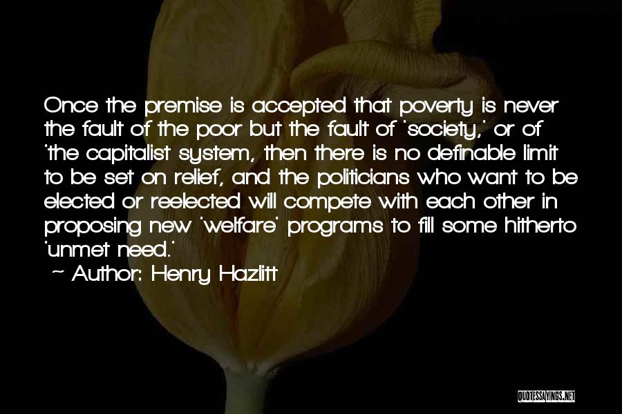 Definable Quotes By Henry Hazlitt