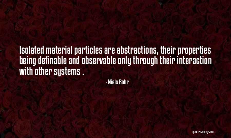 Definable Quotes By Niels Bohr