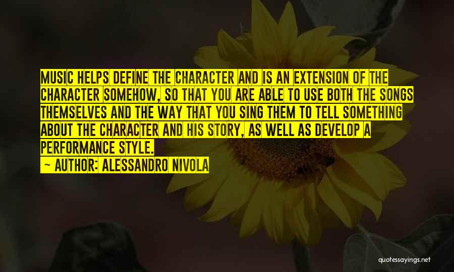 Define Character Quotes By Alessandro Nivola
