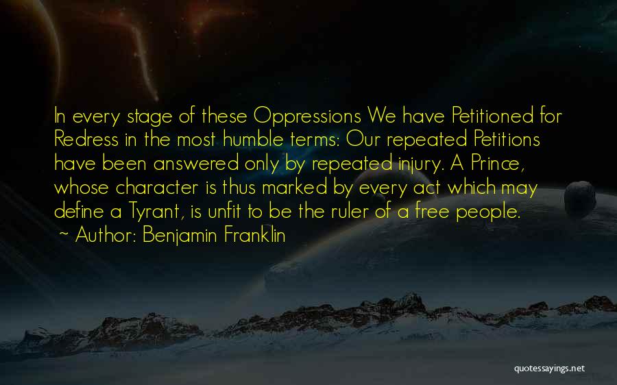 Define Character Quotes By Benjamin Franklin