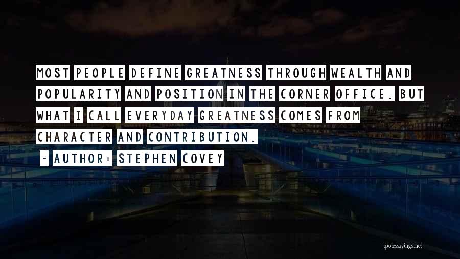 Define Character Quotes By Stephen Covey