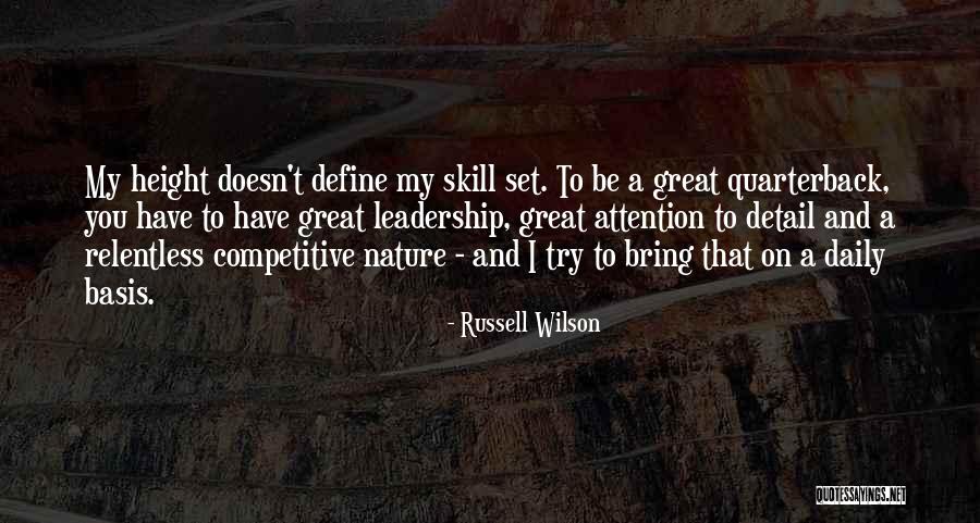 Define Competitive Quotes By Russell Wilson