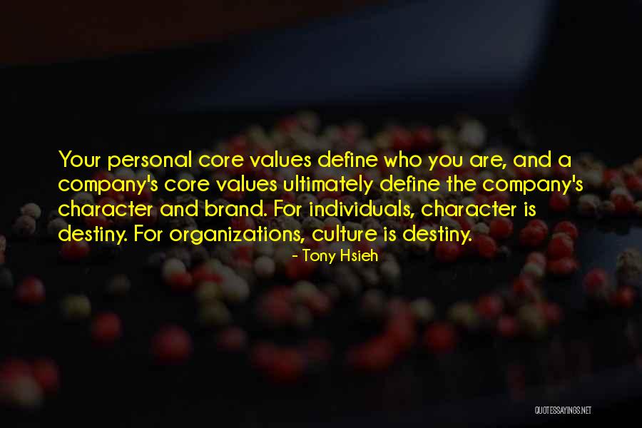 Define Culture Quotes By Tony Hsieh