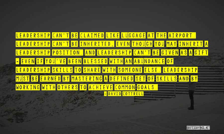 Defined By Others Quotes By David Cottrell Defined By Others Quotes By David Cottrell