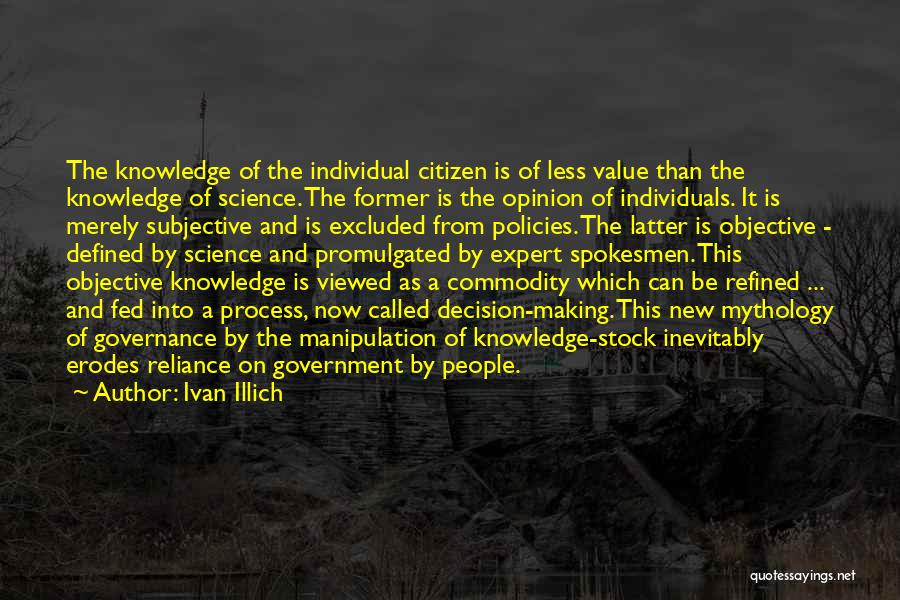 Defined By Quotes By Ivan Illich